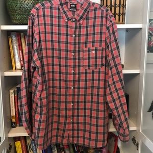 Nike plaid button down